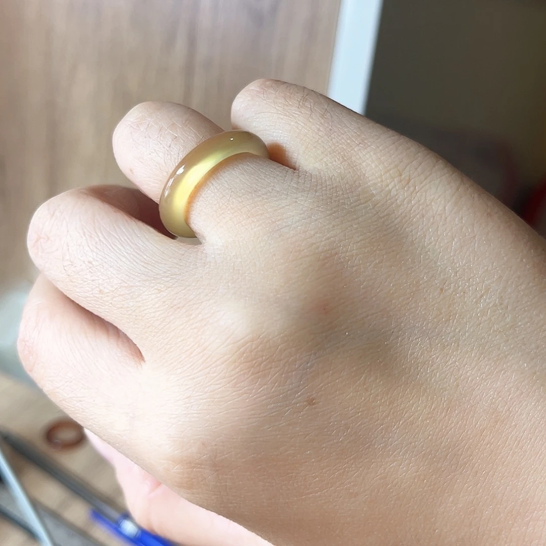 玛瑙/玉髓合金戒指