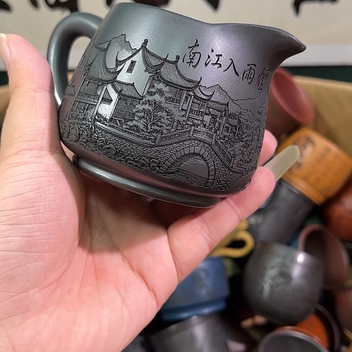 茶杯紫砂全手工紫砂主人杯