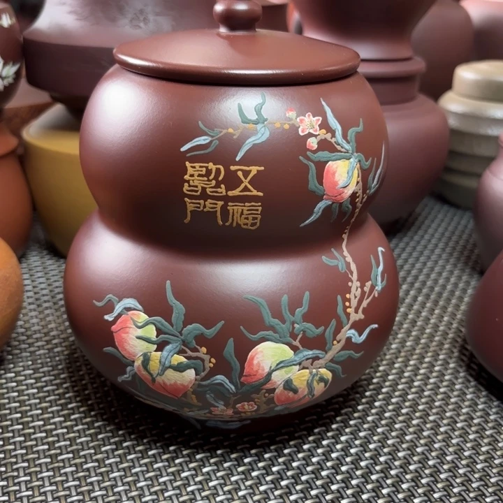 紫砂茶叶罐中高端紫砂茶叶罐