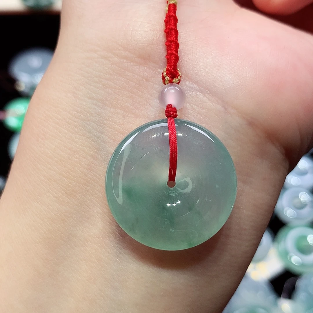 翡翠未镶嵌颈饰23.6/5.8