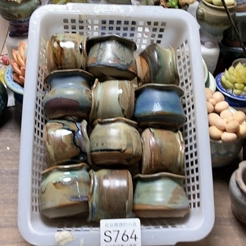 紫砂花盆764微瑕品楼里里4到5左右福利款