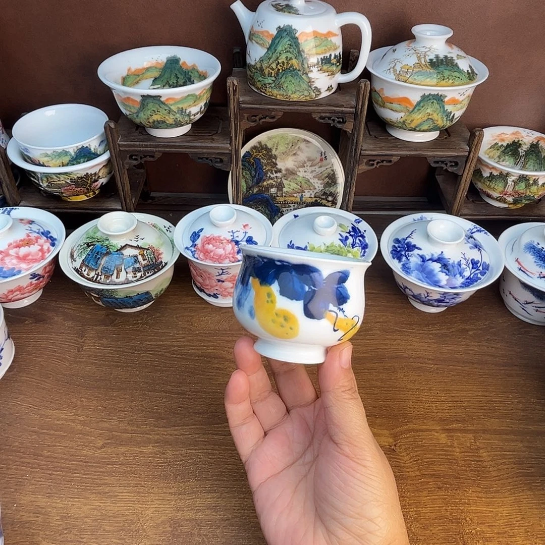 忠意堂釉下彩葫芦