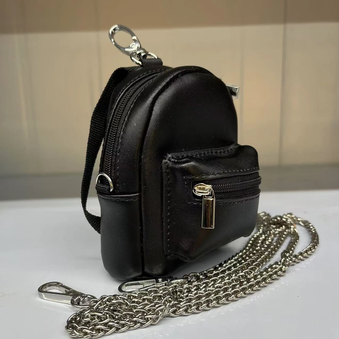 【牛皮小背包零钱包】女士斜挎包贵重物品收纳包口红钥匙包可单肩