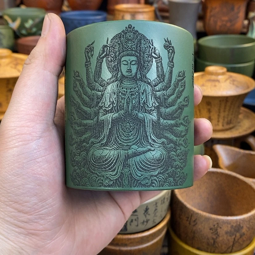 【闪购商品】紫砂杯子宜兴全手工紫砂杯