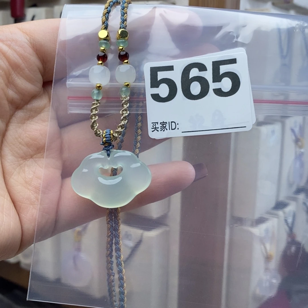 玛瑙/玉髓颈饰合金吃**！