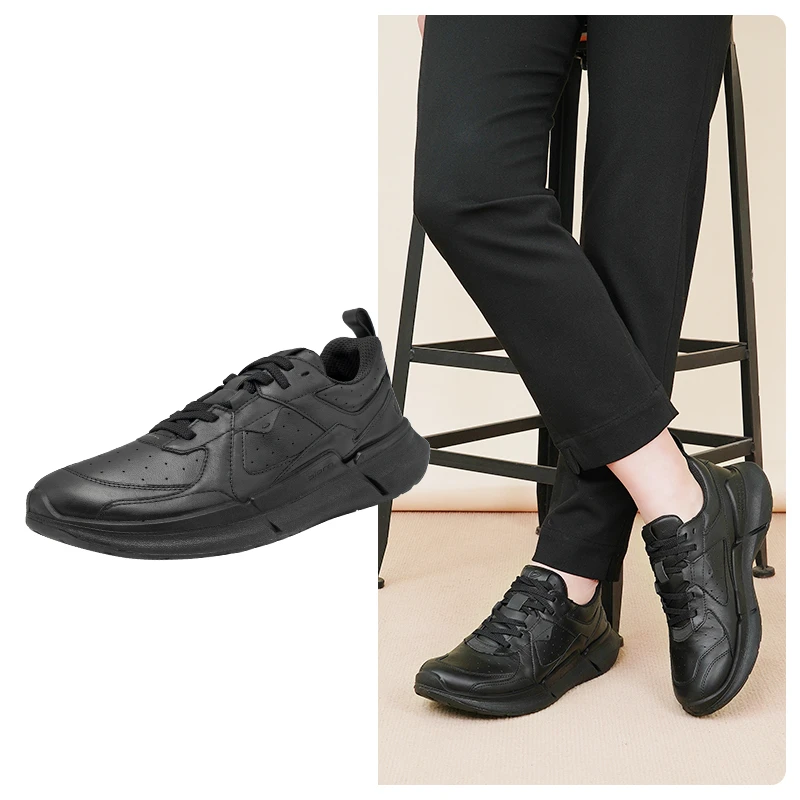 Ecco/爱步男鞋830844新款真皮轻盈缓震老爹鞋休闲运动鞋健步2.2