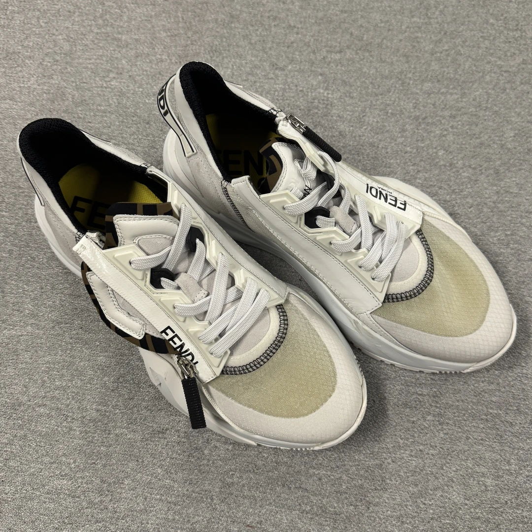 95新 FENDI/芬迪 麦殿/运动板鞋38码/250216VGLVH27