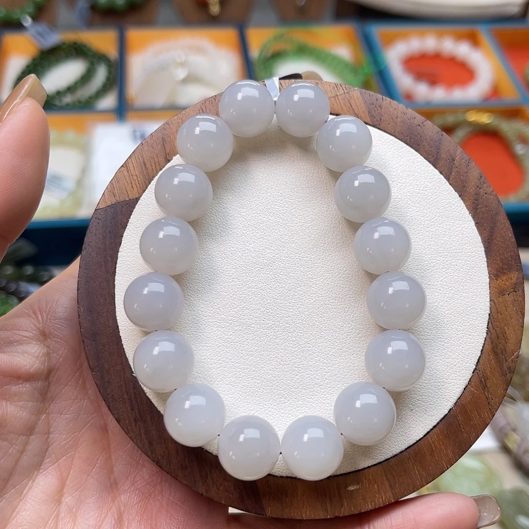 和田玉未镶嵌手串A30卡12