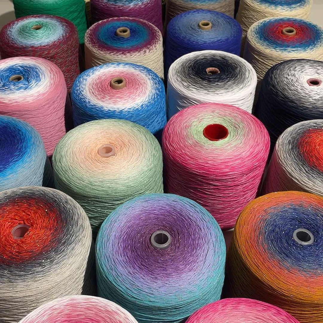 8股纯棉渐变蛋糕线