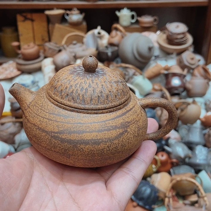 柴烧老岩泥高端茶器