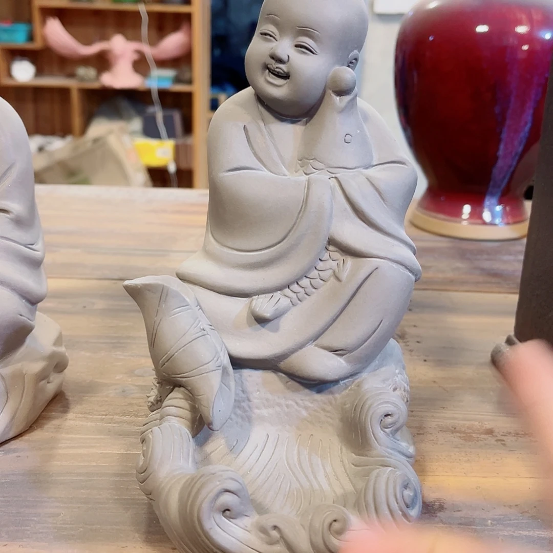 陶瓷香炉茶具摆件