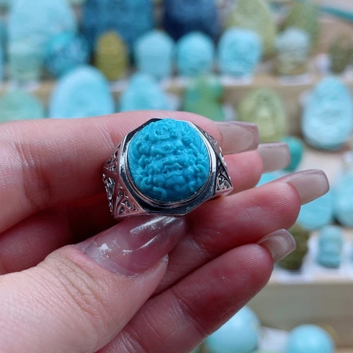 绿松石未镶嵌珠宝奇石