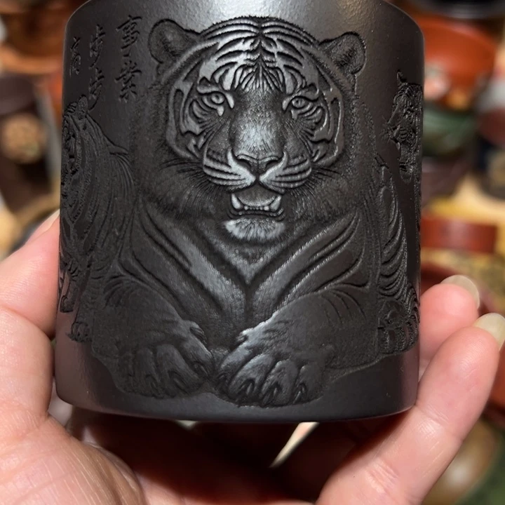 茶杯紫砂宜兴紫砂主人杯