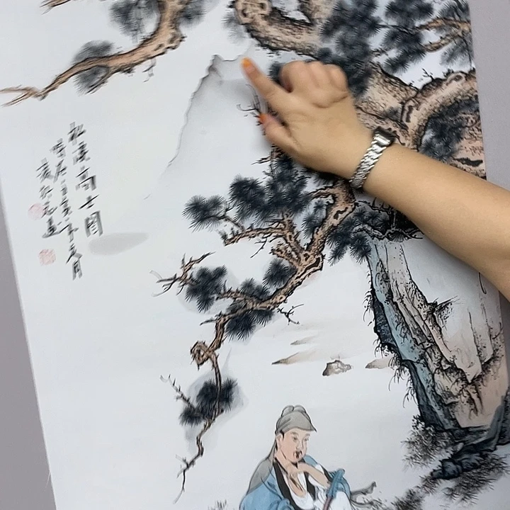 国画纯手绘国画山水画闪购链接