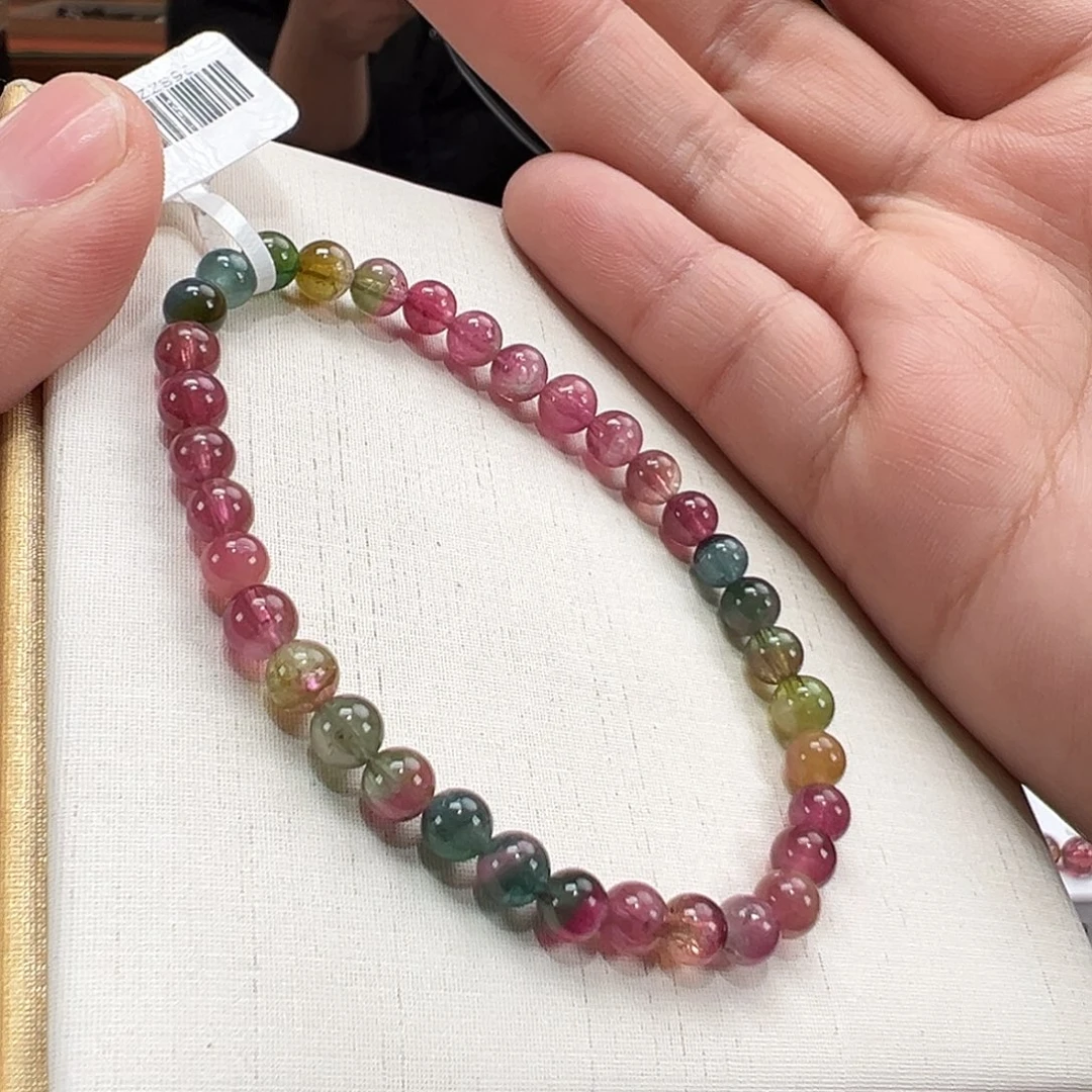 碧玺手串未镶嵌5mmmmmmm