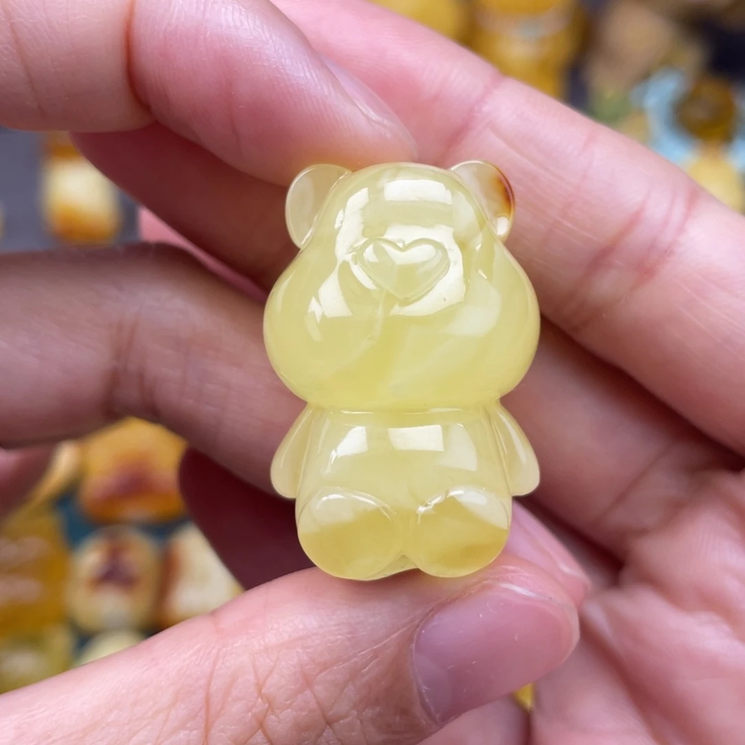 裸石琥珀未镶嵌蜜蜡