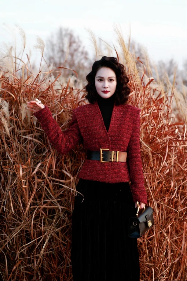 薇儿娜冬季小香风服装显瘦加厚夹棉保暖外套