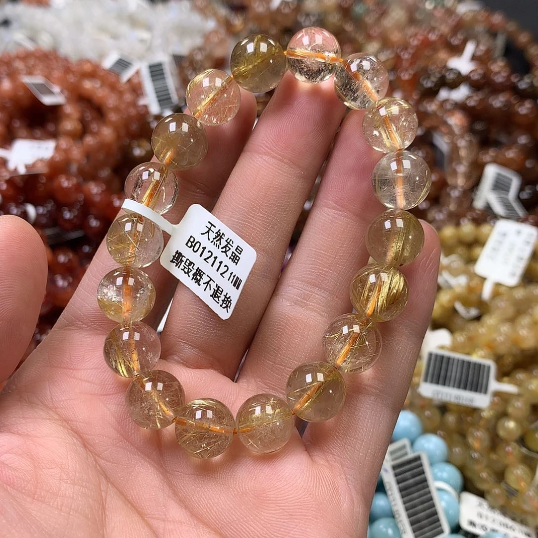 未镶嵌手链水晶，