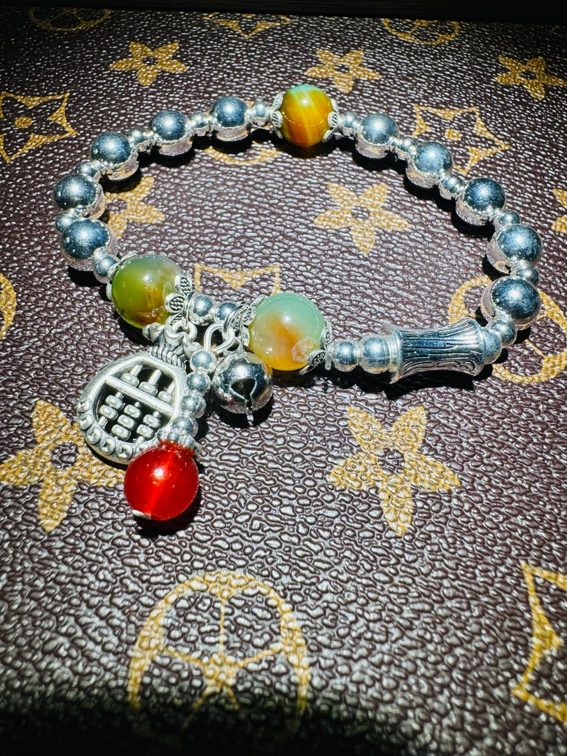 合金珐琅手链 QW2703精品手串【无礼盒】