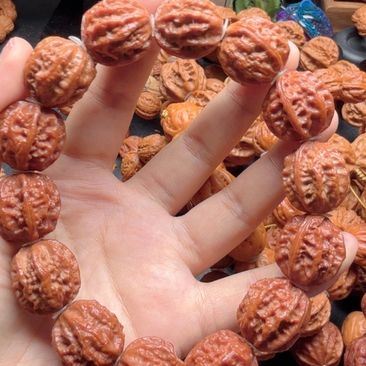 △***生文玩核桃手串龙脊手串