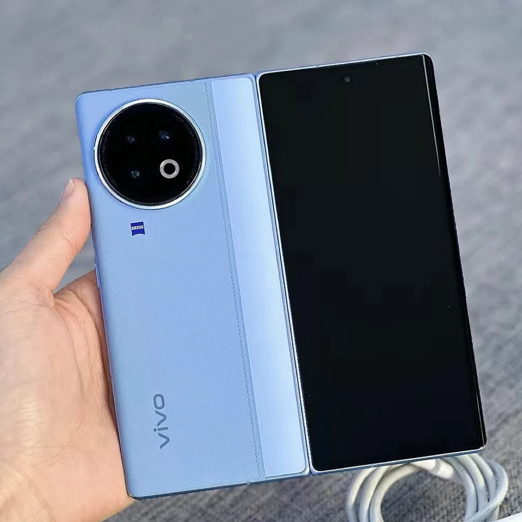 9新 vivo X fold2折叠屏手机5G骁龙8Gen2巨幕屏悬停蔡司拍照商务