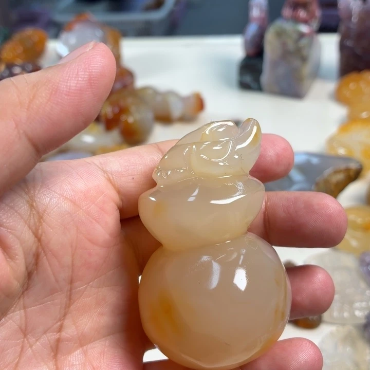 玛瑙/玉髓未镶嵌吊坠(不含链)