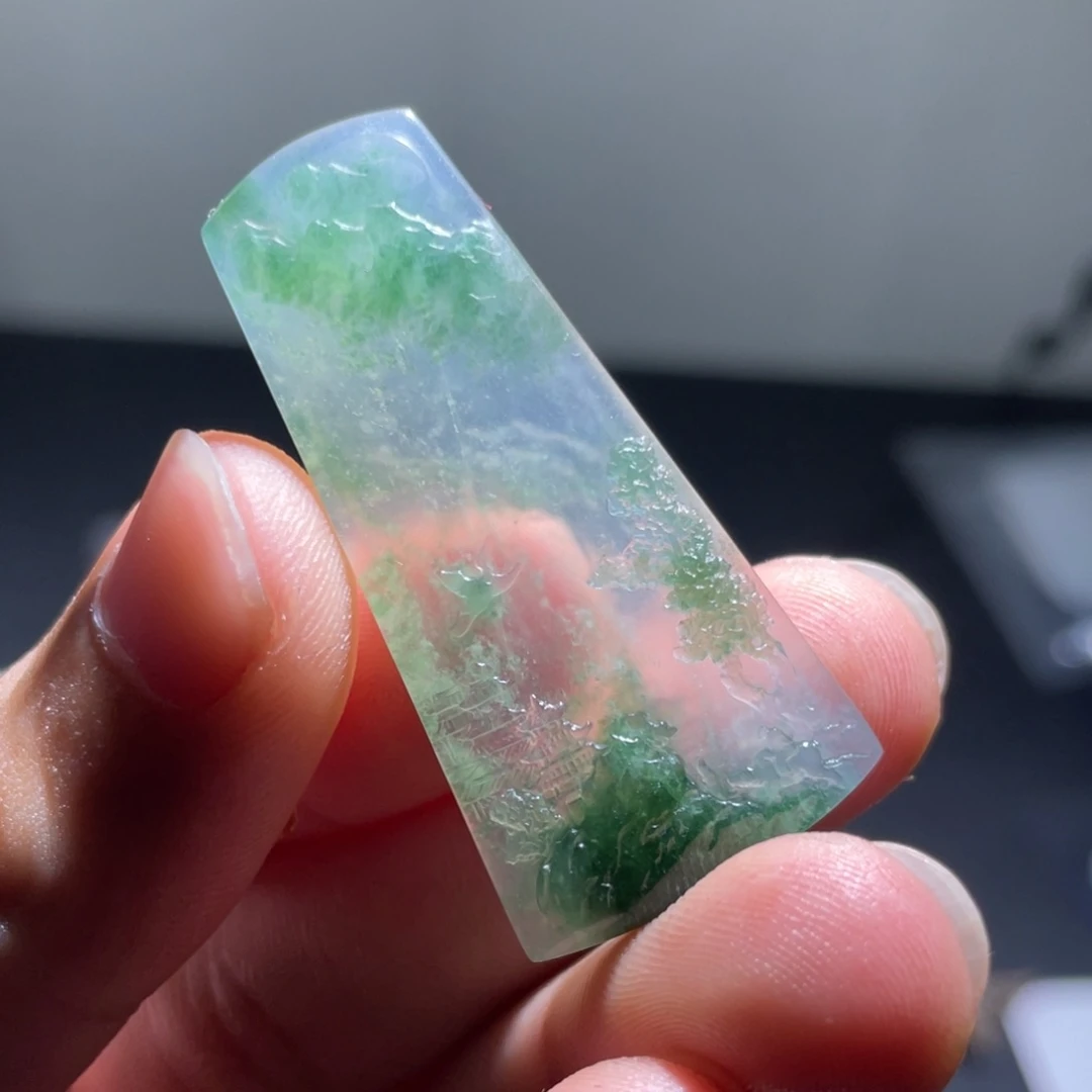 吊坠(不含链)未镶嵌翡翠山水