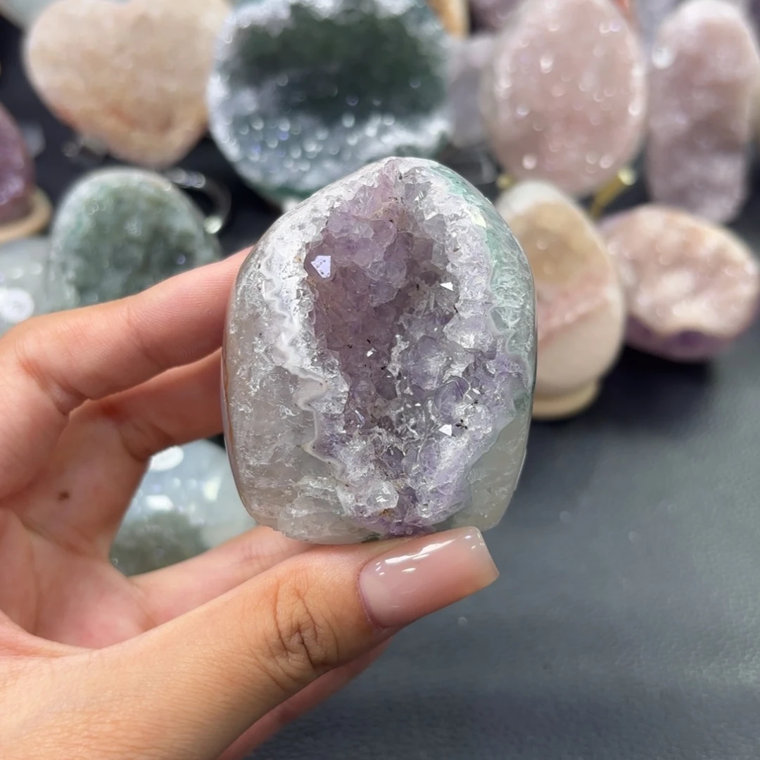 大型摆件（非配饰）未镶嵌紫晶晶镇