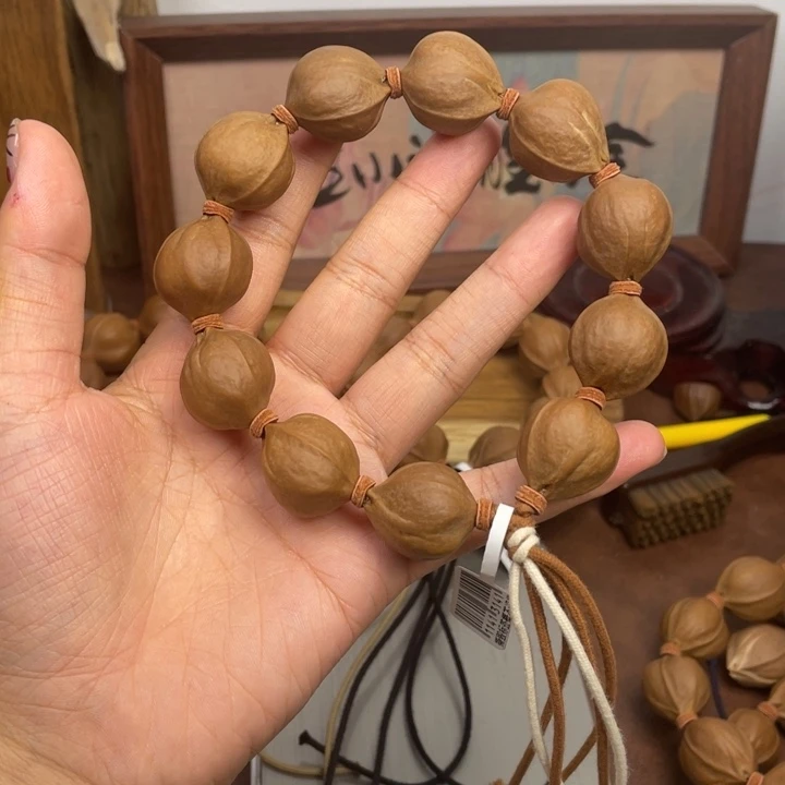 橄榄核手串/手链21.5*24梅林铁核放漏