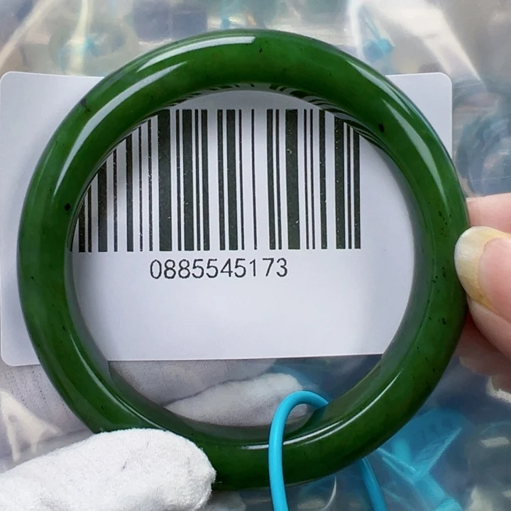 和田玉未镶嵌手镯包容58.5