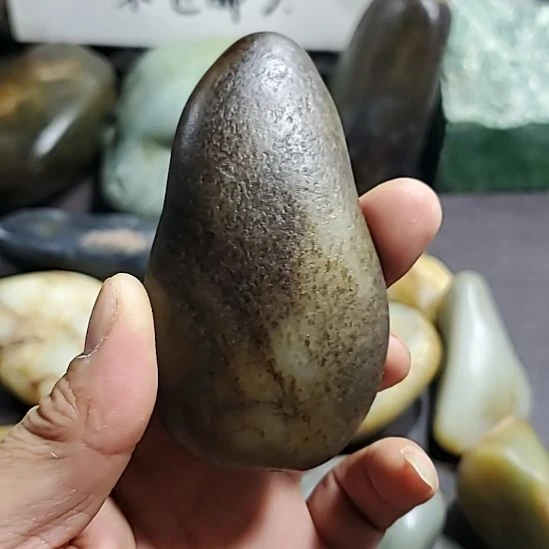 生***歌未镶嵌和田玉（糖玉）挂件