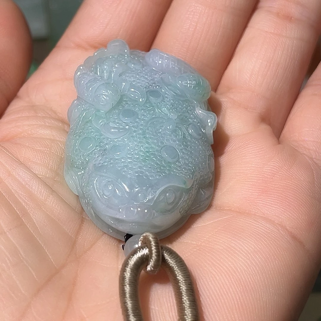 翡翠未镶嵌颈饰天然翡翠