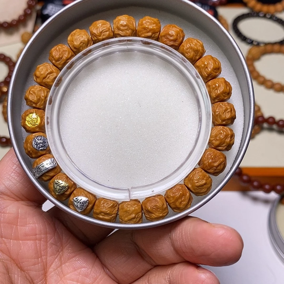 手串猴头核桃五标龙蛇之变尺寸10左右全品