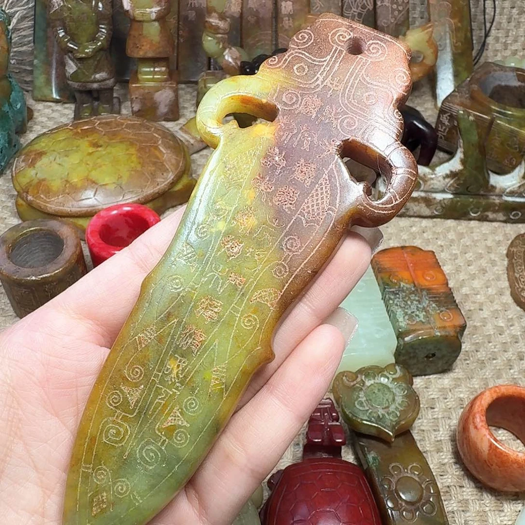 白玉菩提吊坠挂件