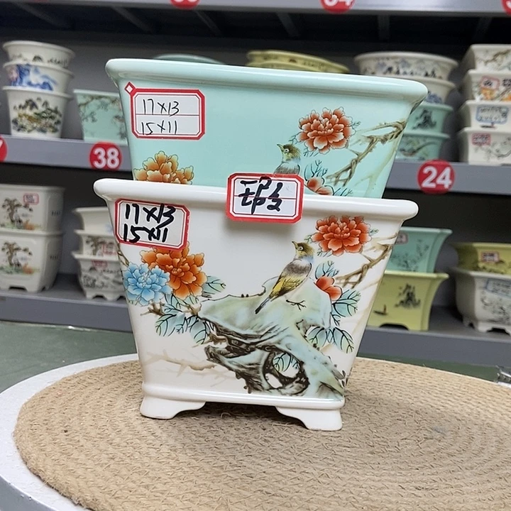 紫砂紫砂花盆0827