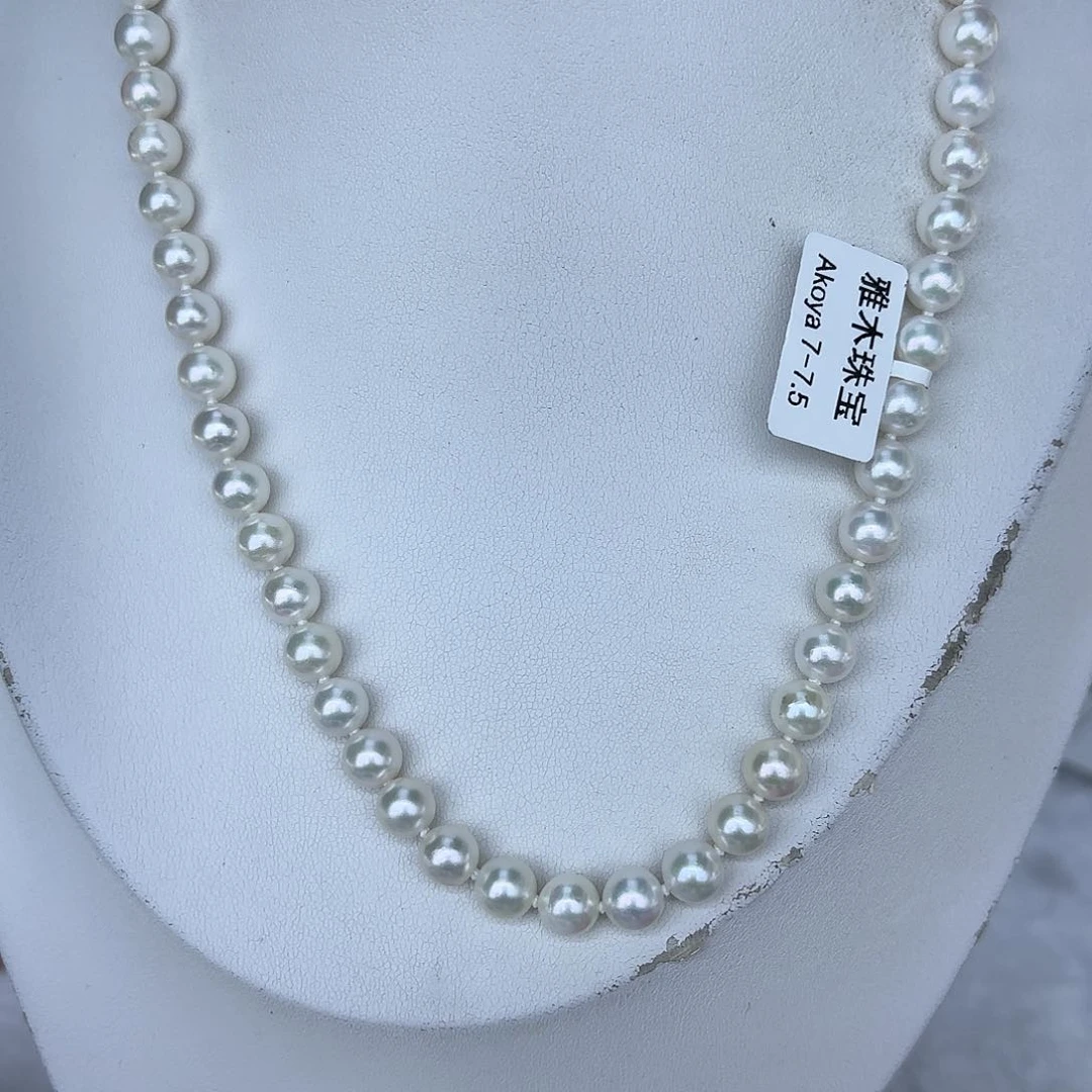 海水珍珠颈饰银S925镶嵌