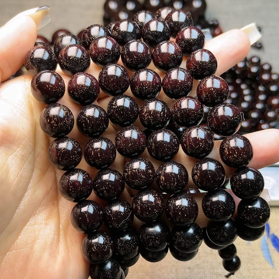 檀香紫檀（小叶紫檀）领****悟1.2 108颗满星