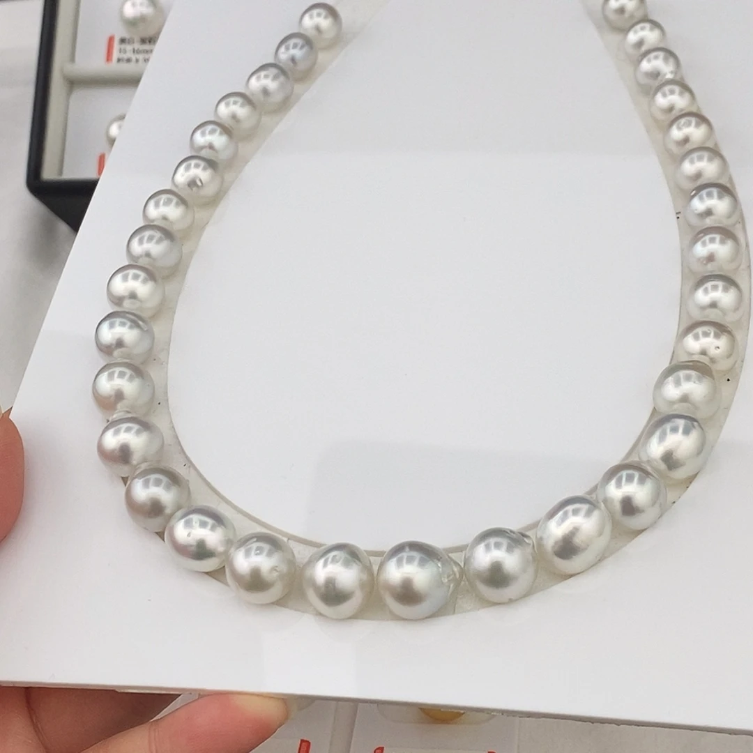 海水珍珠澳白巴洛克项链买断不鉴赏未镶嵌