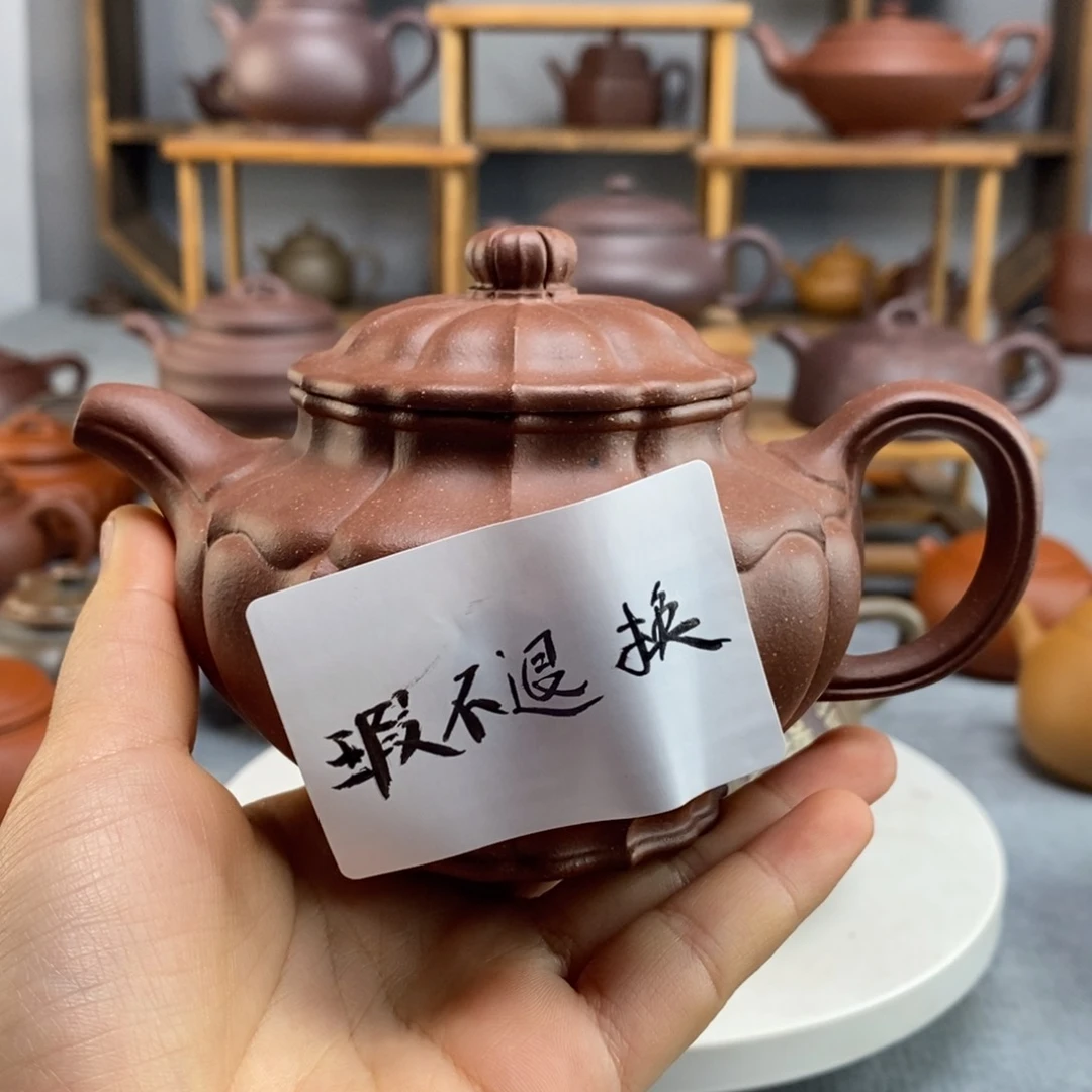 紫砂茶壶种*阳筋纹掇只
