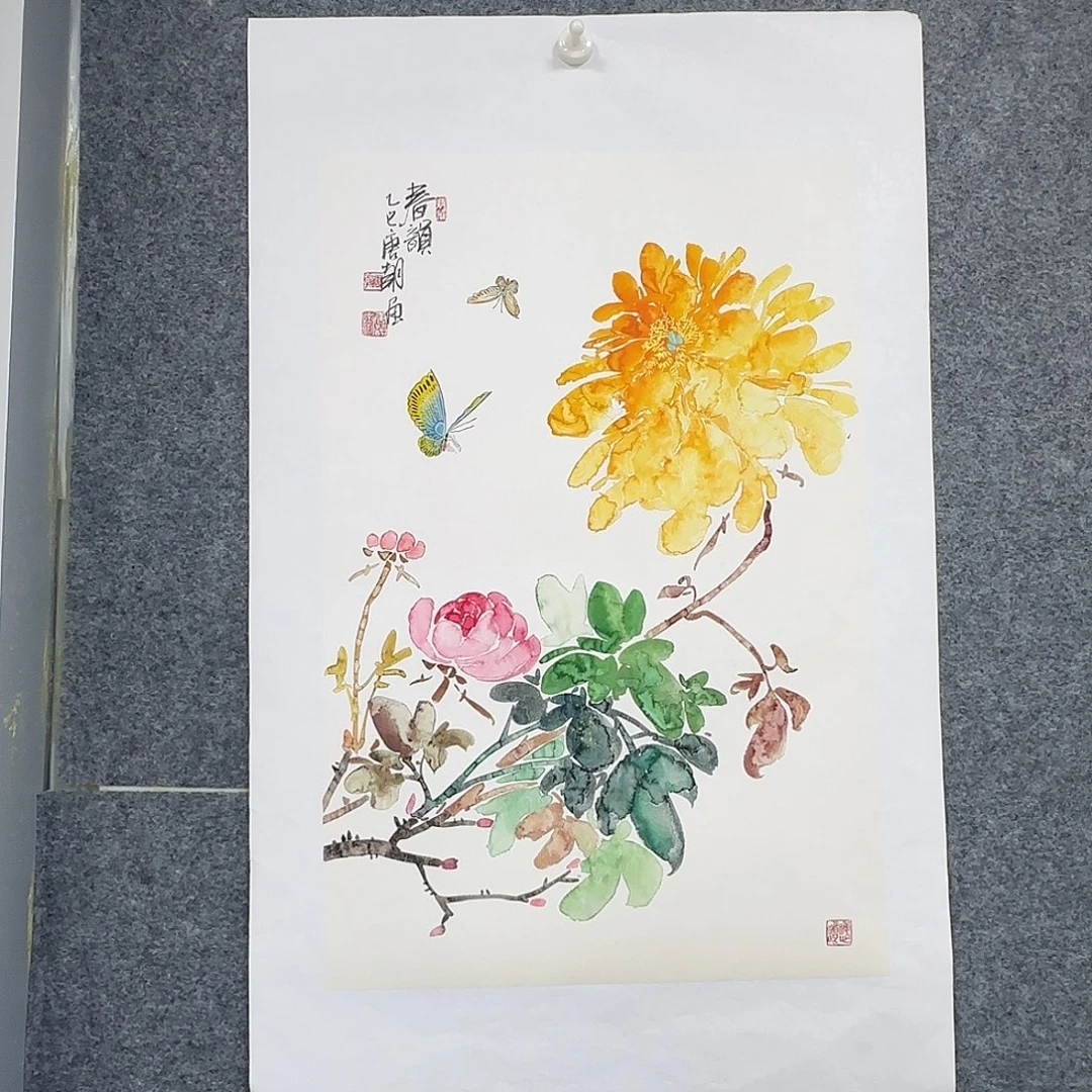 国画68*45纯手绘唐朝