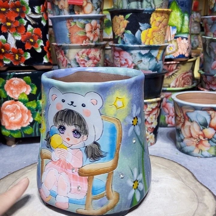 景德镇艺术手绘作品