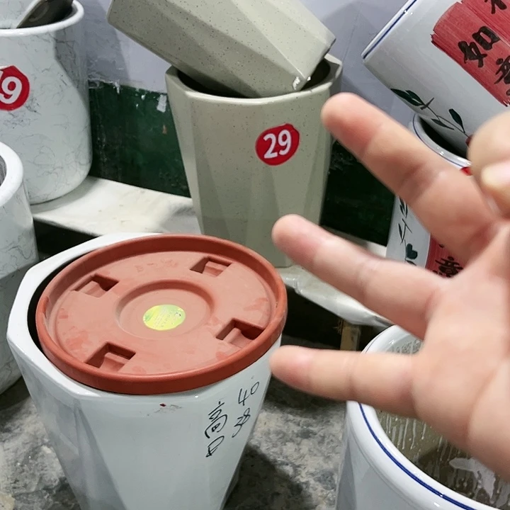 陶瓷花盆包邮包破损