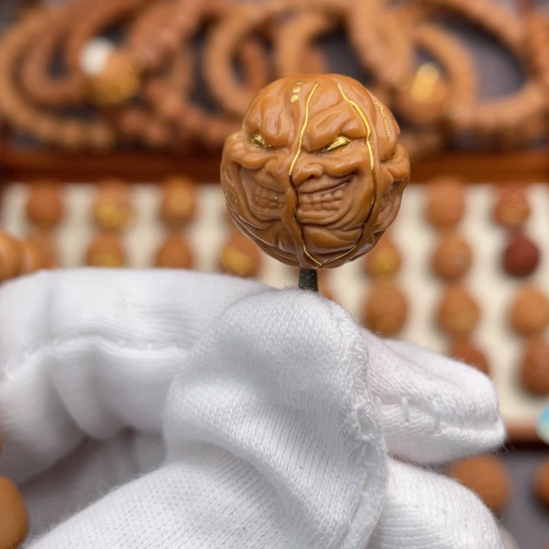 吊坠猴头核桃满工一念心魔恶僧