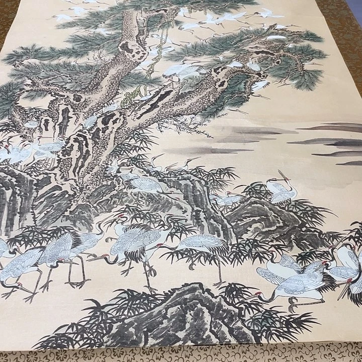 轩***宇绢本画面画画画画画