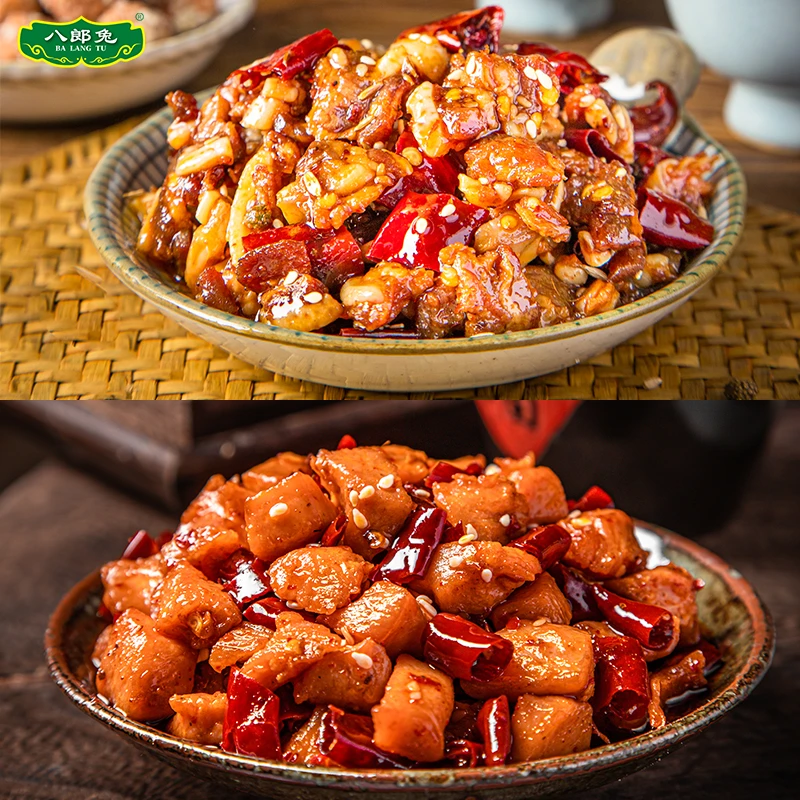 八郎兔辣子鸡丁100g/袋*1+香辣猪脆骨100g/袋*1