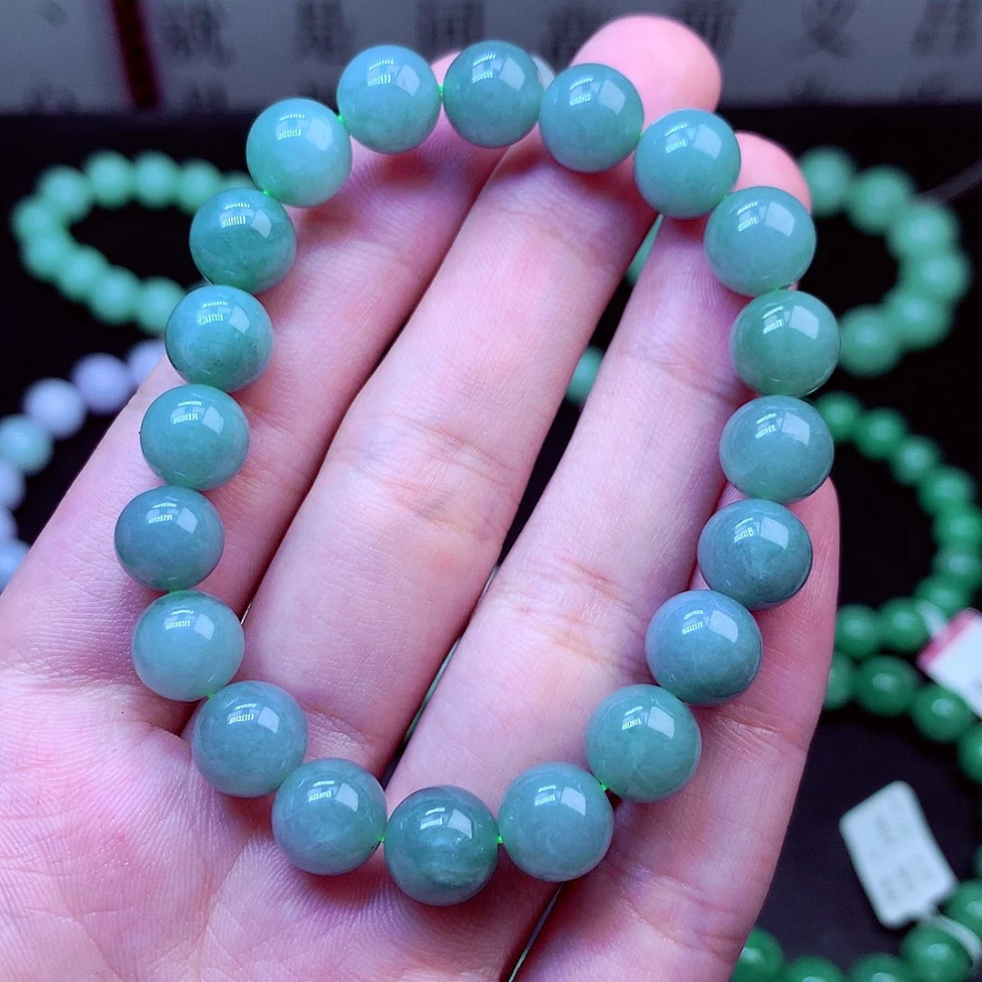 翡翠未镶嵌毛衣链