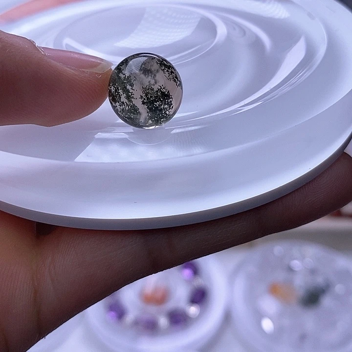 水晶天然水晶定制打孔不退换未镶嵌桂****