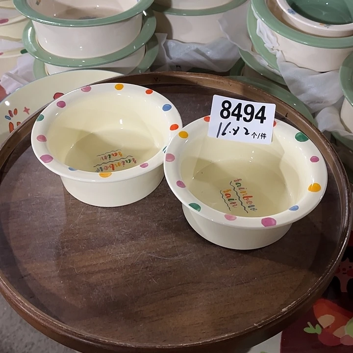 瓷微瑕外贸餐具8494