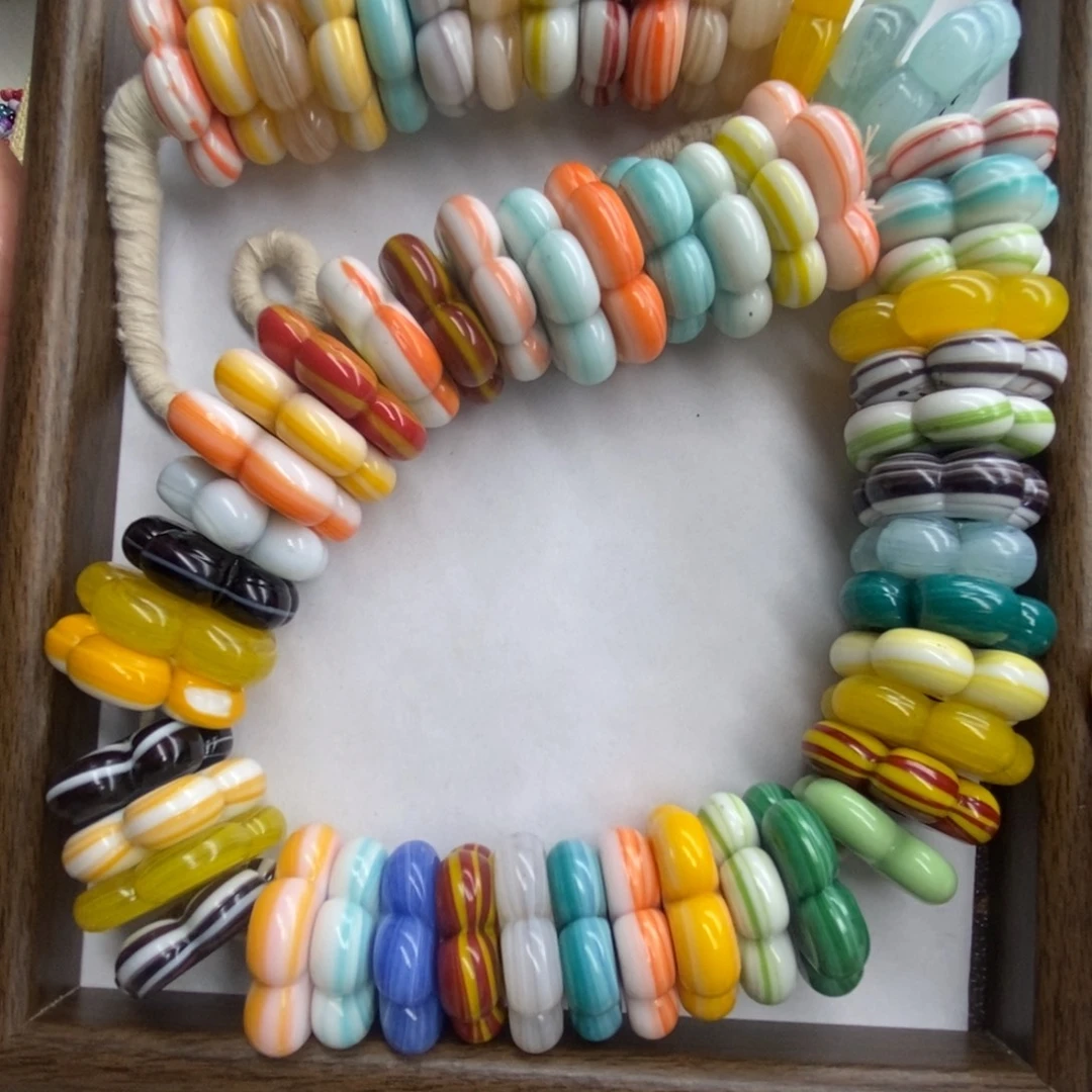 颈饰琉璃尼泊尔大花片卡30