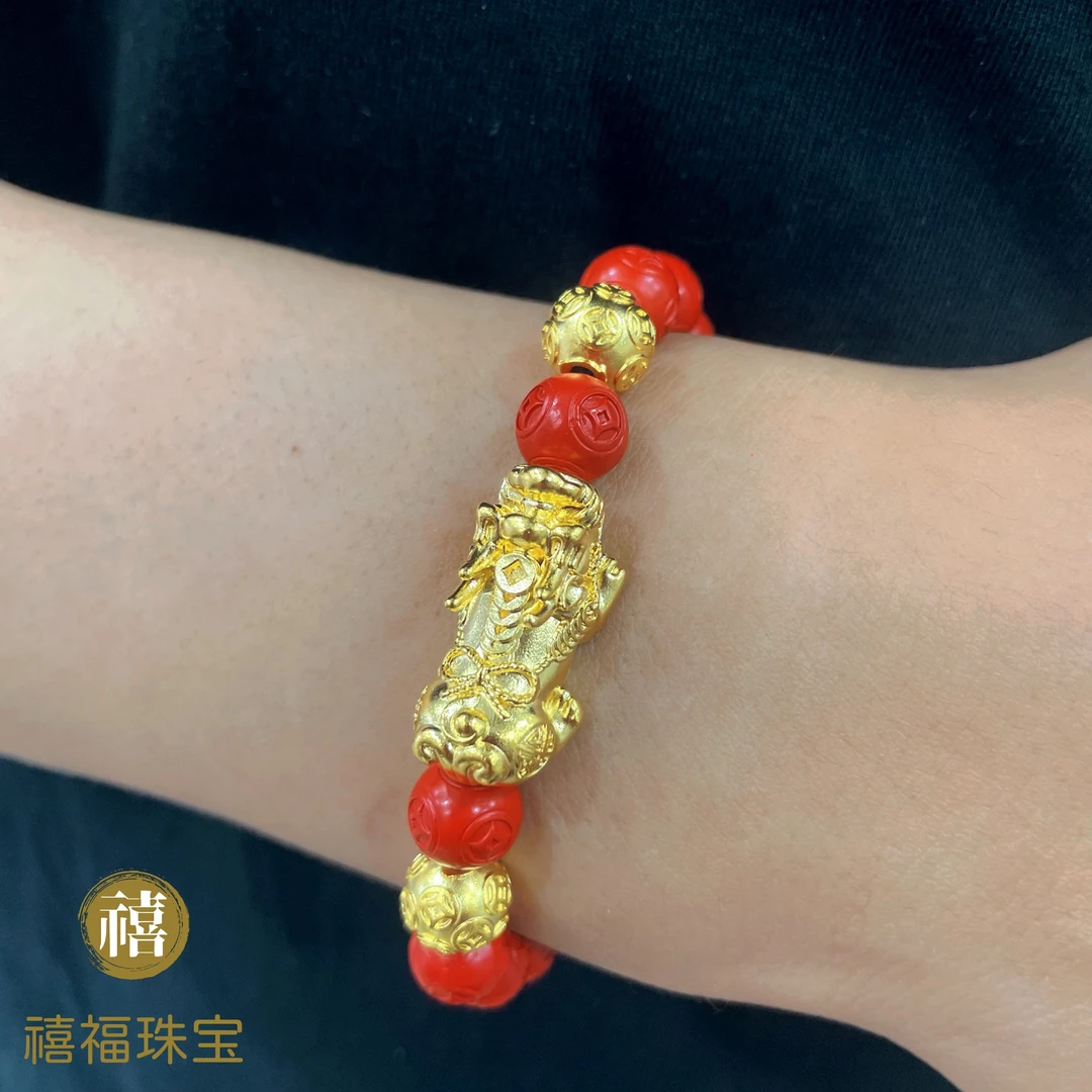 足银手链 貔貅手串男女通用时尚配饰